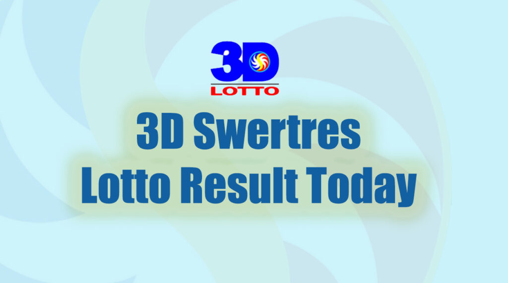 3D Lotto Result Today